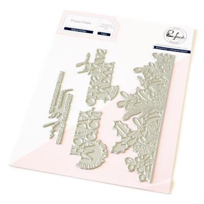 Pinkfresh Studio Press Plate - Magical Holiday